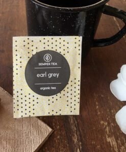 Earl Grey ecológico en bolsita de té Semper Tea | Bergamota té en sobres