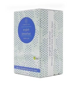 te ingles con leche english breakfast organico semper tea