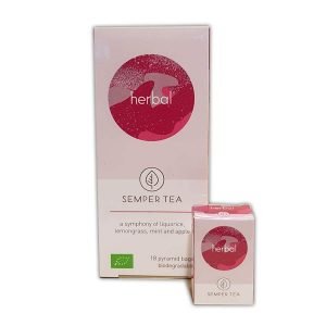 Minze-Lakritz koffeinfreier Kräutertee ohne Teine Semper Tea