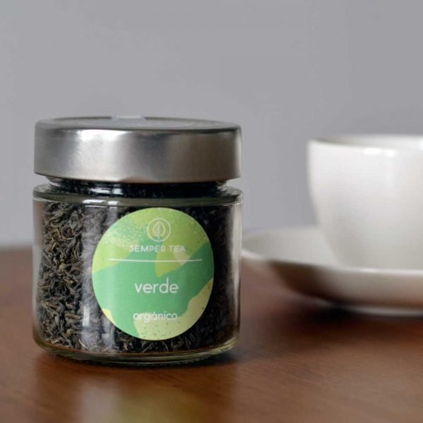 GREEN organic tea I loose leaf tea in glass jar - Image 2