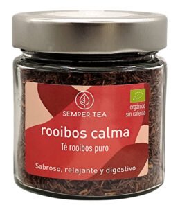Rooibos Calma orgánico en tarro de cristal | Semper Tea