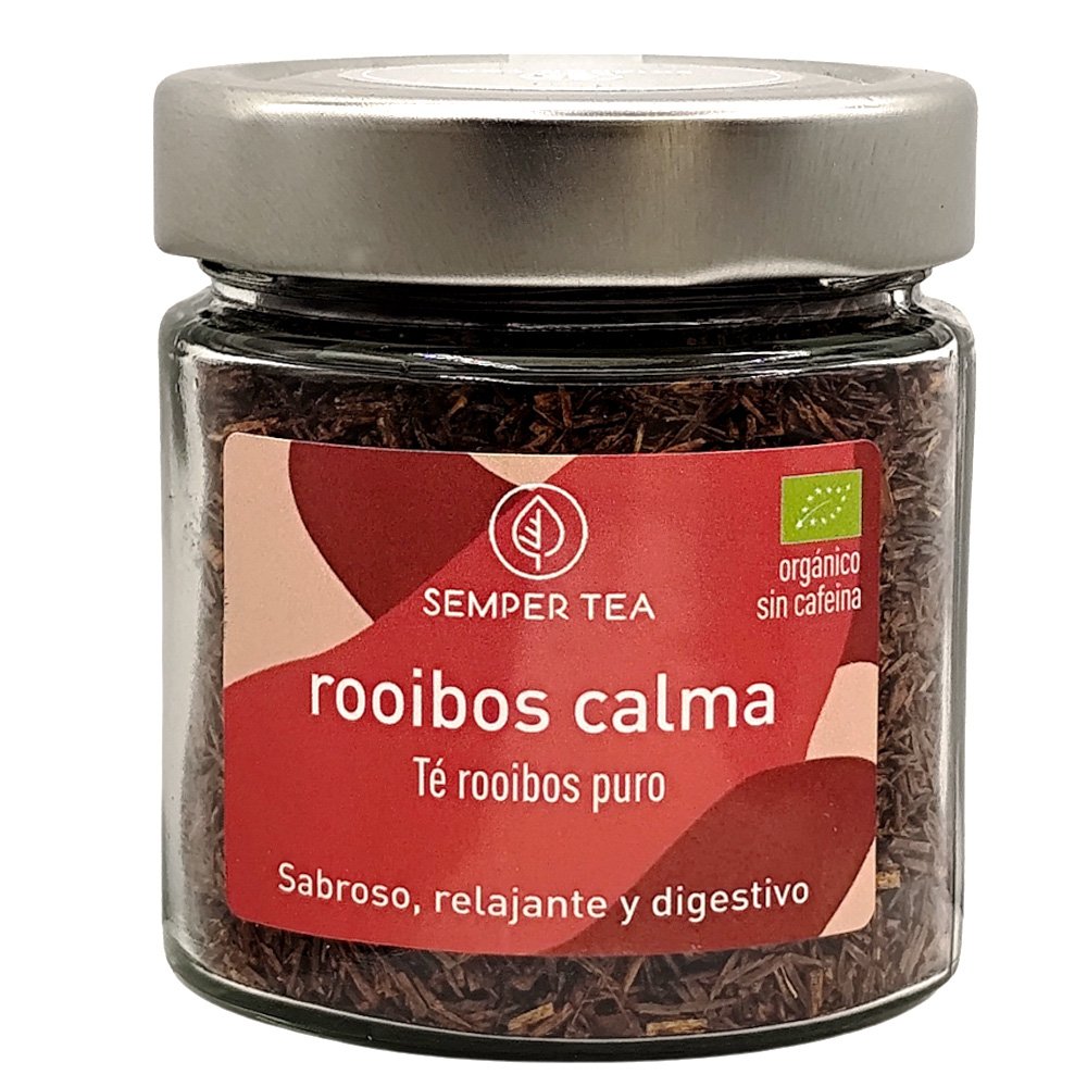 Rooibos Calma orgánico en tarro de cristal | Semper Tea