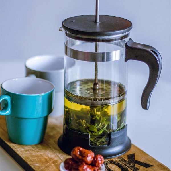 GREEN organic tea I loose leaf tea in glass tube - Image 3