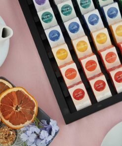 cajas para guardar te pirámides Semper tea