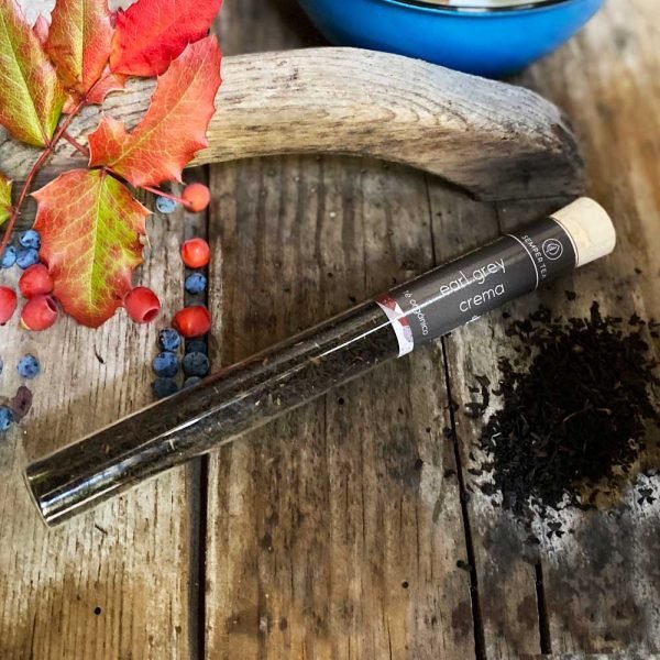 EARL GREY CREMA organic tea I loose leaf tea in glass tube - Image 2
