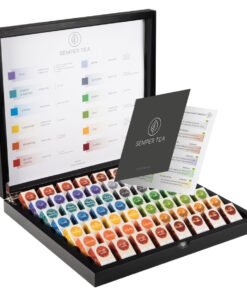 Paquet de départ pour l'Horeca : 56 boîtes de thé pyramidales