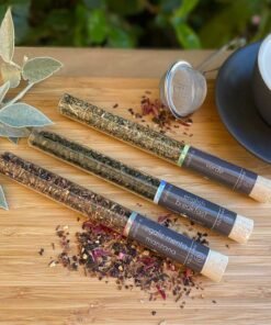 surtido tubo rellenos de té