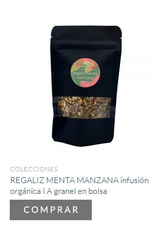 comprar infusion regaliz menta manzana ecologica granel semper t