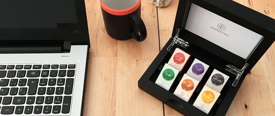 cajas de tes e infusiones para oficinas y negocios semper tea