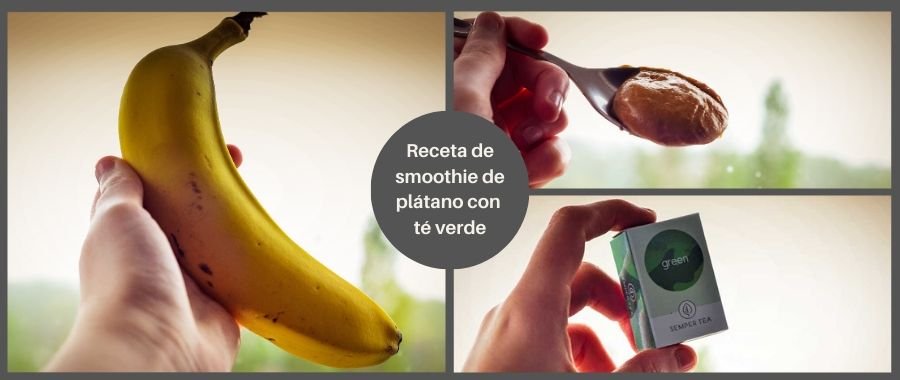 Como preparar tu smoothie con te verde Semper Tea