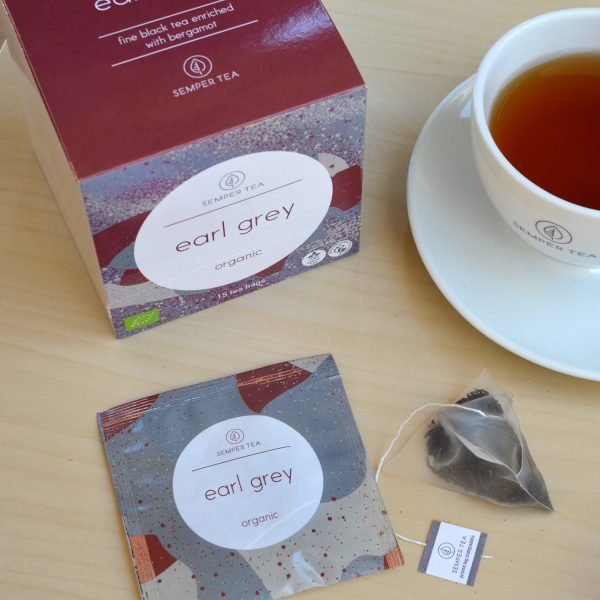 eco-friendly té premium earl grey semper tea