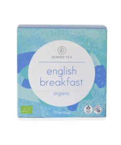 English Breakfast Tea Ingredientes Orgánicos en Envase Libre de Plástico