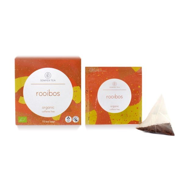 Infusion Herbal rooibos Bebida Sin Cafeina semper tea