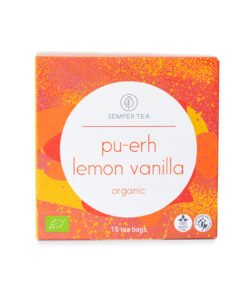 Infusión de té rojo con vainilla y limón | Propiedades del Pu Erh