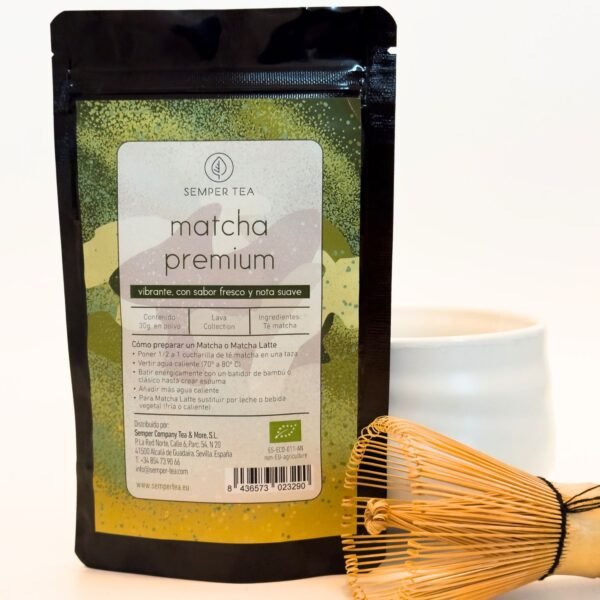 te matcha premium con cafeina sempertea