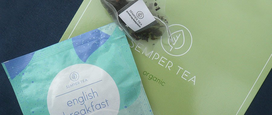 semper tea biologisch abbaubare Teepyramiden