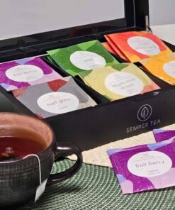 caja para infusiones de madera semper tea