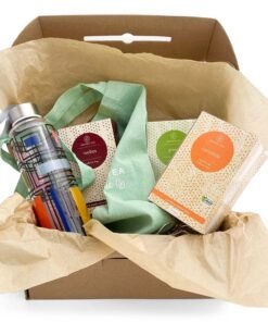 pack de regalo tes ecologicos y botella termica