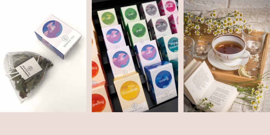 Relaxing tea for deep sleep in hotel rooms