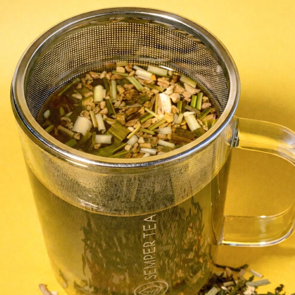 infusion digestiva de jengibre con limon semper tea