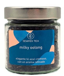 Té azul milk para tiendas gourmet y regalos