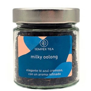 Té azul milk para tiendas gourmet y regalos
