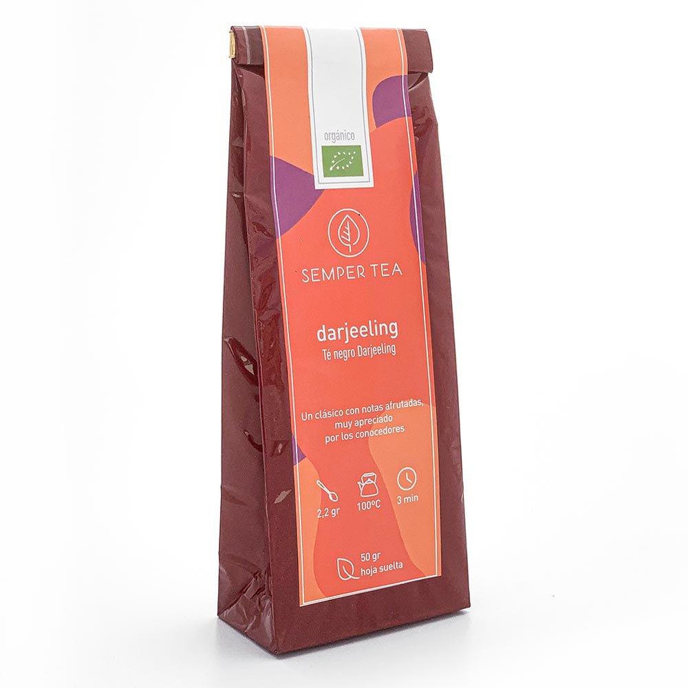 Comprar té Darjeeling a granel ecológico | Té negro orgánico Semper Tea