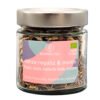 Infusión ecológica de regaliz y menta – Hoja suelta en tarro de cristal como regalo aromático