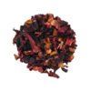 refreshing fruit infusion; iced fruit tea; organic fruity tisane; summer cold brew; antioxidant tea blend; healthy beverage