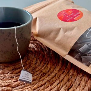 Bolsitas piramidales compostables UNE EN 13432 – Pu-Erh orgánico a granel