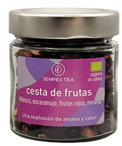 Arándanos con Hibisco — Infusión de frutas del bosque a granel