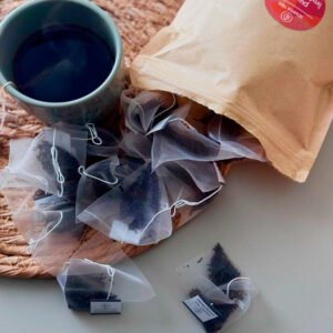 Pirámides biodegradables para hostelería