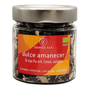 Té Pu Erh Limón y Vainilla Ecológico en Hoja Suelta