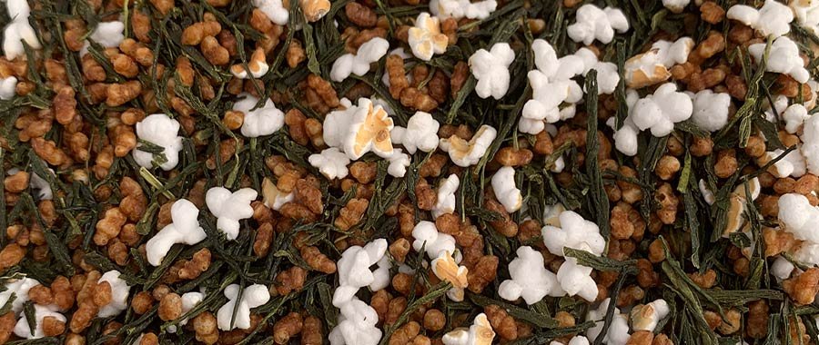 Hojas de Genmaicha y arroz tostado semper tea