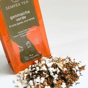 Genmaicha japonés con arroz tostado a granel | Semper Tea