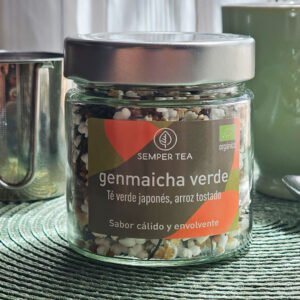 Genmaicha Té Verde Orgánico | Con Arroz Tostado Japonés