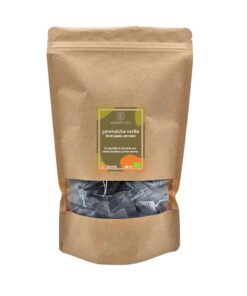 Genmaicha en pirámides compostables a granel