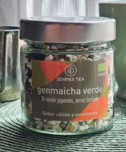 Japanischer Genmaicha Tee | Bio Grüntee mit Reis