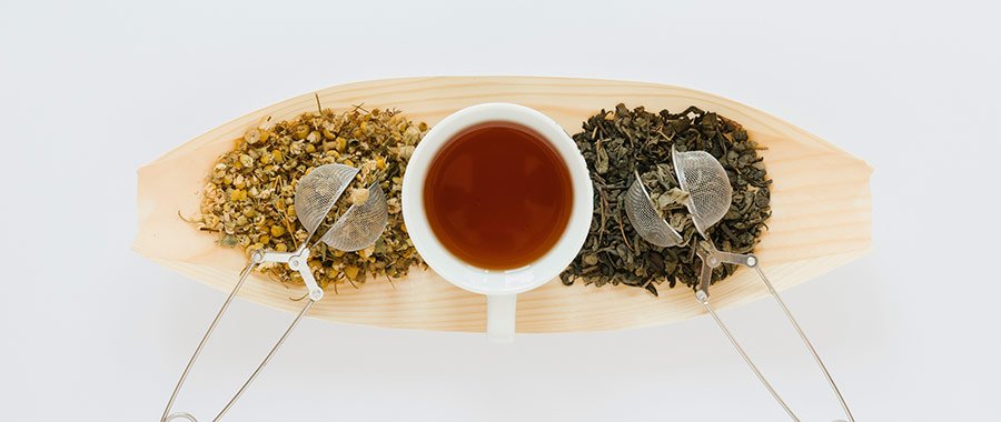 Infusiones a granel de hierbas ecológicas Semper Tea en envases sostenibles