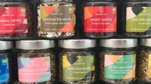 te ecológico a granel en tarro de cristal semper tea