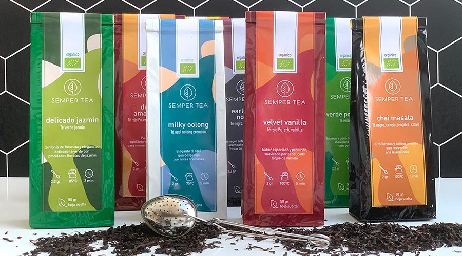 te linea alba para tiendas semper tea