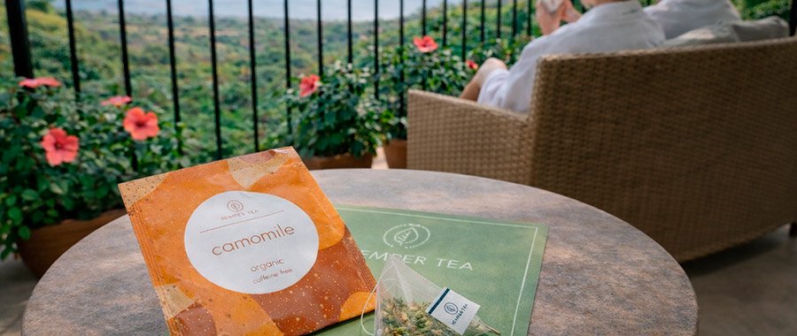 Organic premium tea for hotel guest rooms