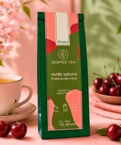 Té Verde Sakura – Té Verde con Cereza Japonesa Premium