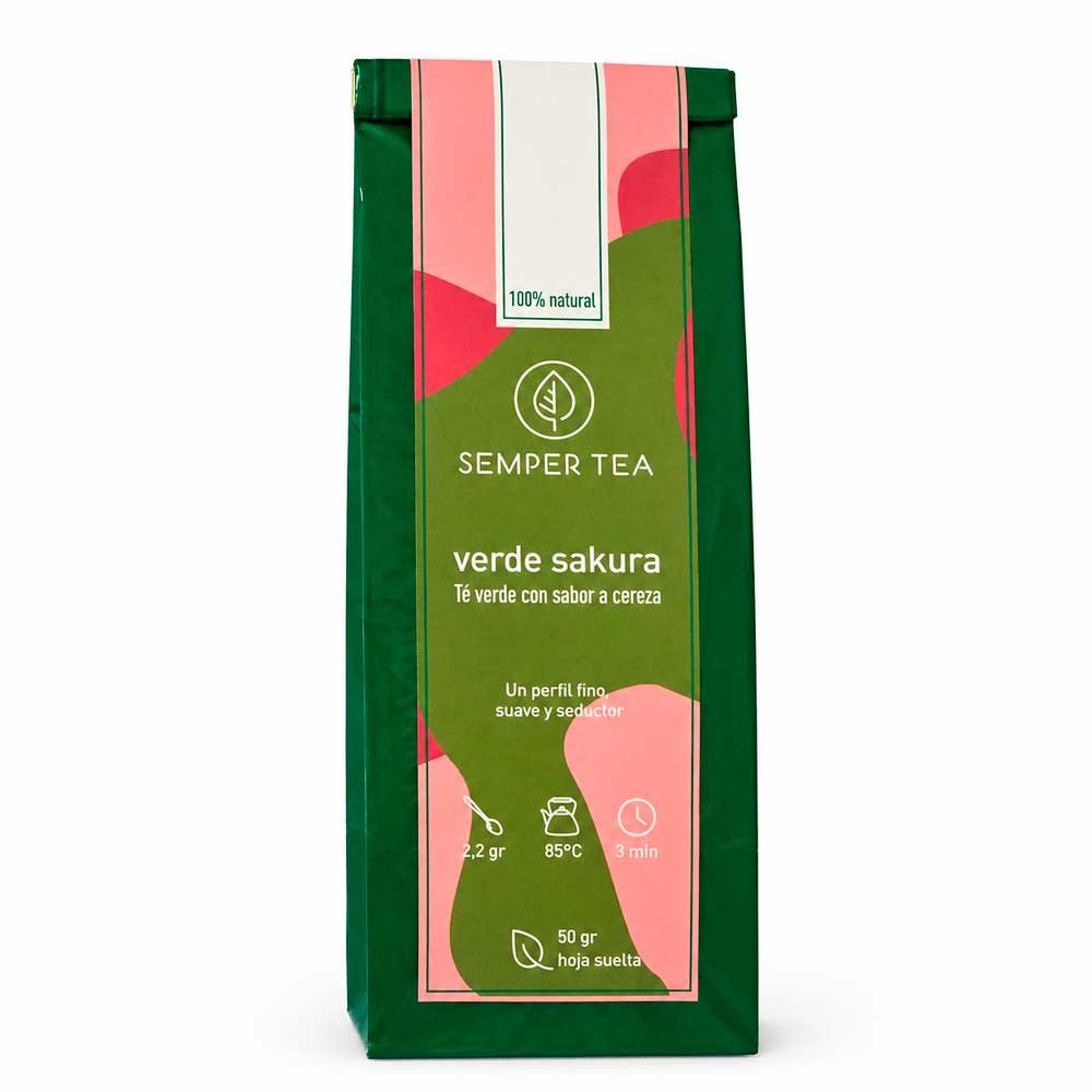 Infusion Sakura Vert thé vert cerise japonais
