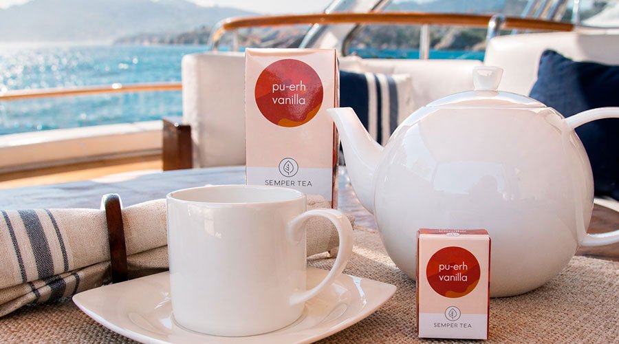 Thé premium pour bateaux et yachts Semper Tea