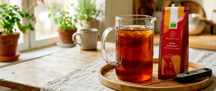 Température idéale pour préparer du thé glacé avec Semper Tea
