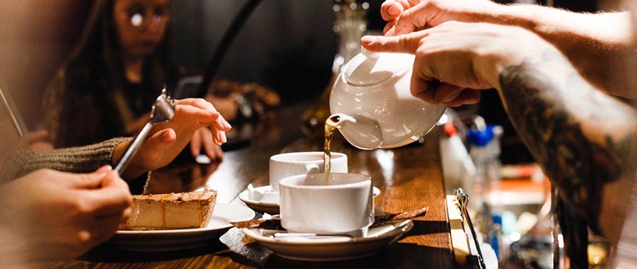 How to Brew Tea in a Café | Semper Tea Tea being prepared during a practical Semper Tea training session.